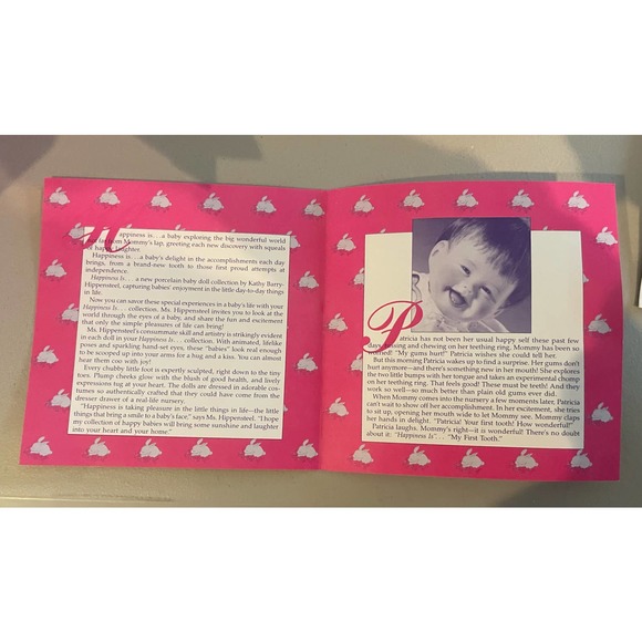 NIB Ashton Drake "My First Tooth" Porcelain Doll - Picture 5 of 7